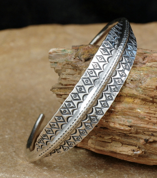 Schöne Tuareg Armspange -  Silber Tuareg Schmuck